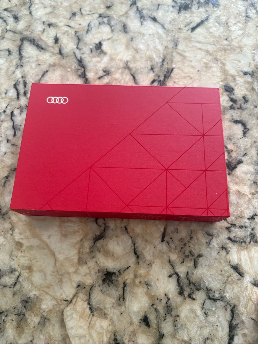 Audi Red Accessory Box - Men's Gift Case
